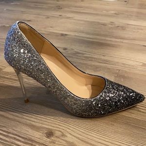 Glitter ombré heels!